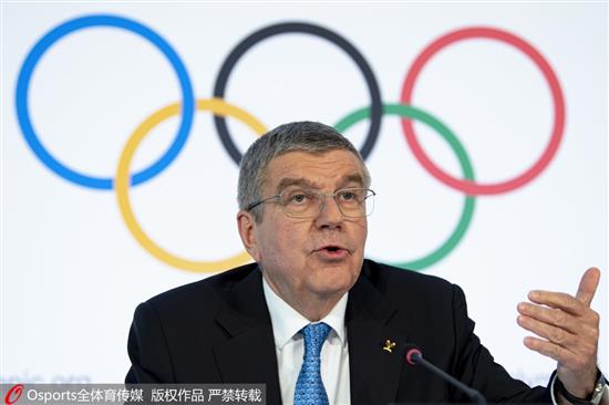 国际奥委会主席托马斯·巴赫。
